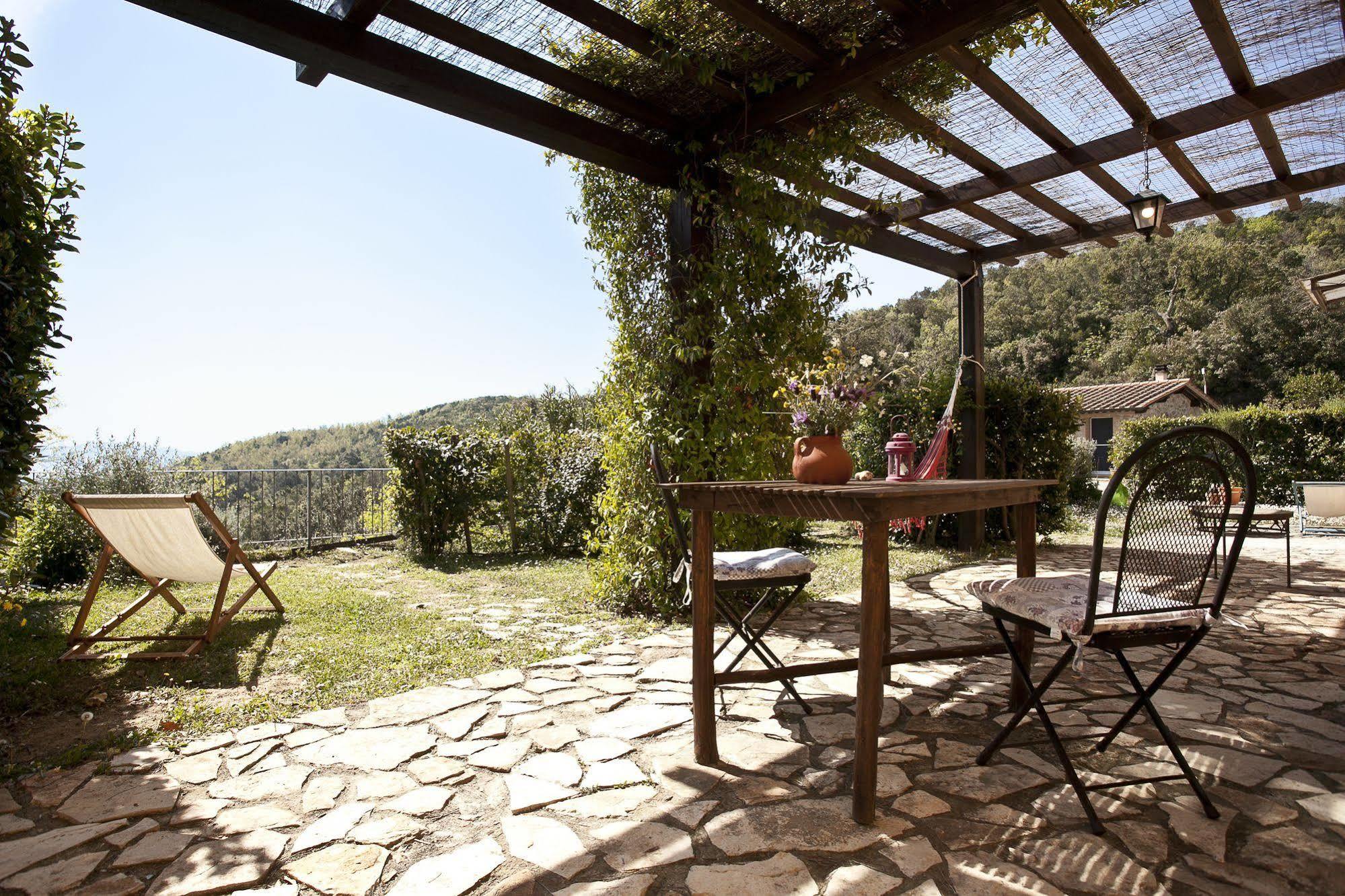 Casale Pundarika Pension Riparbella Buitenkant foto